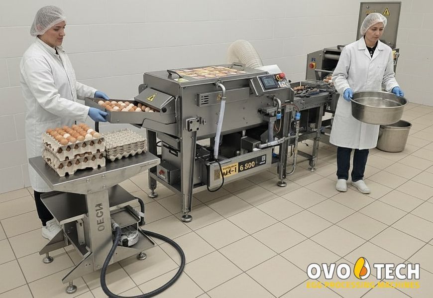 MX-1 Tunnel Egg Washer